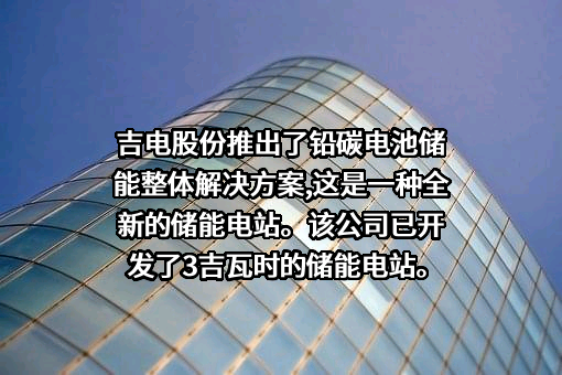 吉林电力股份有限公司