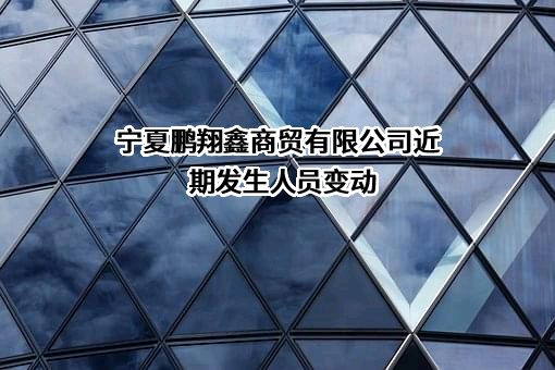 宁夏鹏翔鑫商贸有限公司