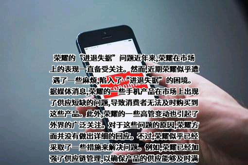 荣耀终端有限公司
