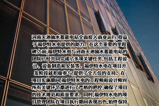 上海福伊特水电设备有限公司