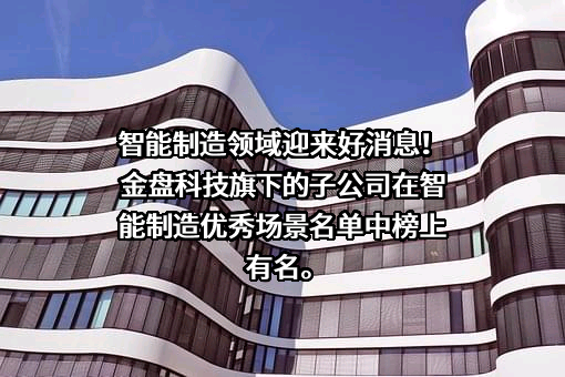 海南金盘智能科技股份有限公司