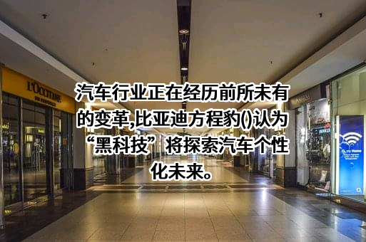 比亚迪股份有限公司