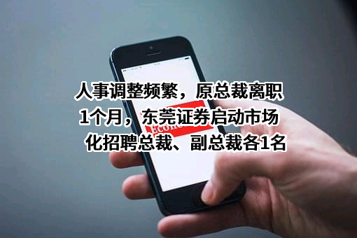 东莞证券股份有限公司