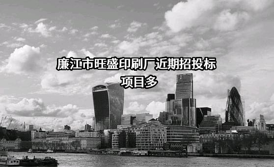 廉江市旺盛印刷厂近期招投标项目多