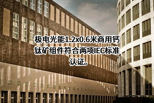 极电光能有限公司