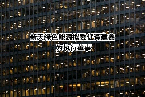 新天绿色能源股份有限公司