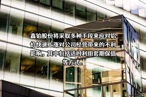 安徽鑫铂铝业股份有限公司