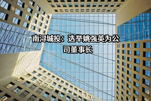 湖州南浔城市投资发展集团有限公司