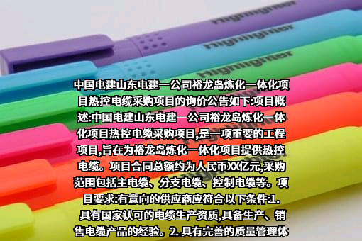 中国电建山东电建一公司