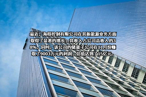 上海海得控制系统股份有限公司