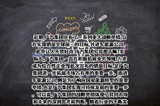 广州汽车集团股份有限公司