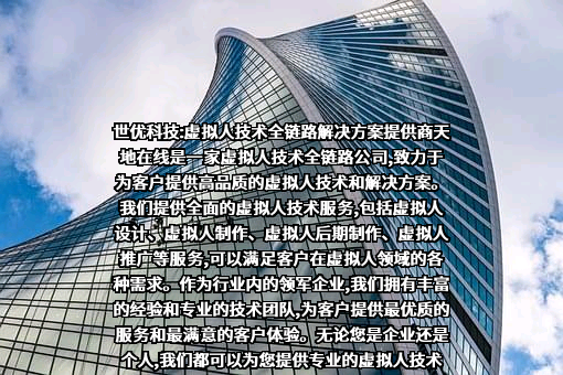 世优(北京)科技有限公司