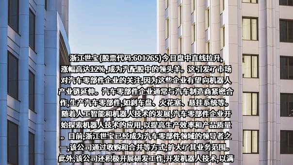 浙江世宝股份有限公司