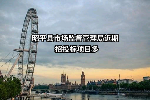 昭平县市场监督管理局