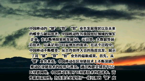 中国移动通信集团有限公司