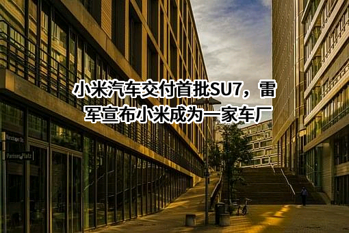 小米汽车有限公司