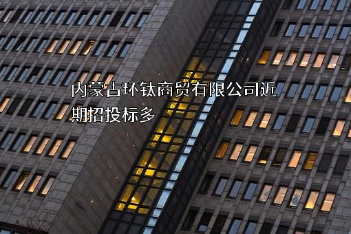 内蒙古环钛商贸有限公司近期招投标项目多