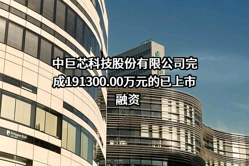 中巨芯科技股份有限公司