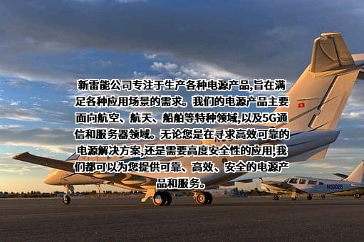 北京新雷能科技股份有限公司
