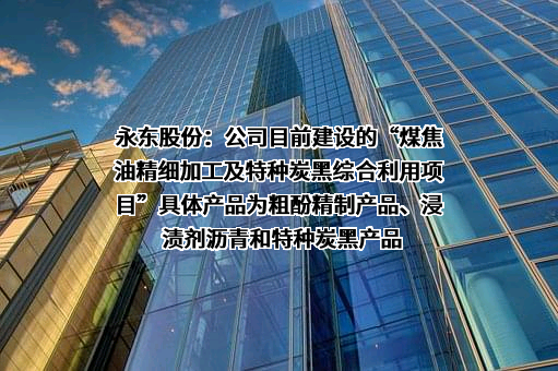 山西永东化工股份有限公司