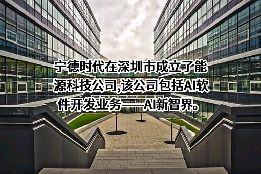 宁德时代新能源科技股份有限公司
