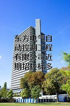 东方电气自动控制工程有限公司近期招投标项目多