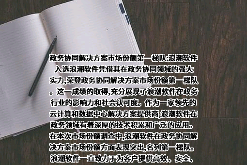 浪潮软件股份有限公司