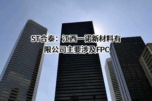 江西一诺新材料有限公司