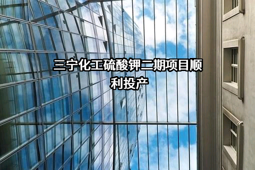 湖北三宁化工股份有限公司