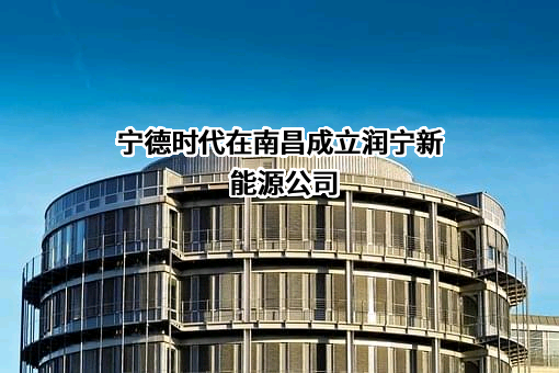 宁德时代新能源科技股份有限公司
