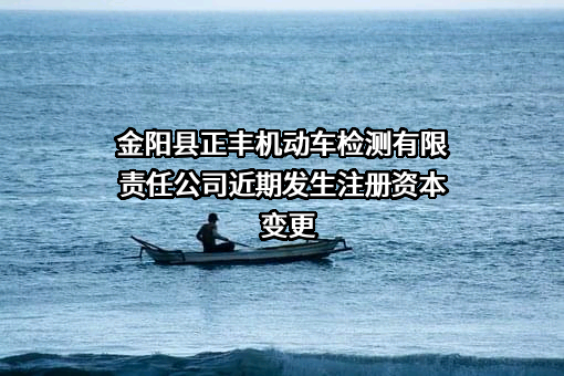 金阳县正丰机动车检测有限责任公司近期发生注册资本变更