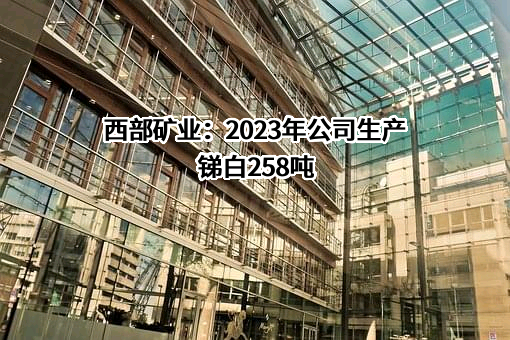 西部矿业股份有限公司