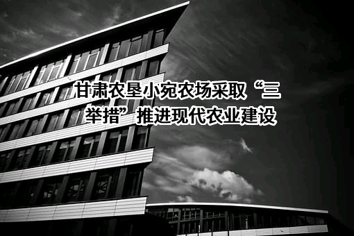 甘肃农垦小宛农场有限责任公司