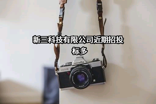 新三科技有限公司近期招投标项目多