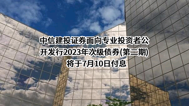 中信建投证券股份有限公司