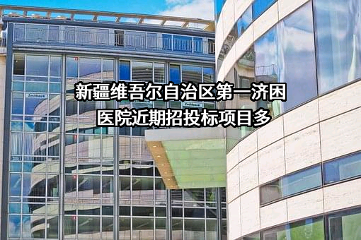 新疆维吾尔自治区第一济困医院近期招投标项目多